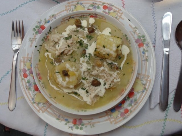 Ajiaco Colombian Chicken Soup
