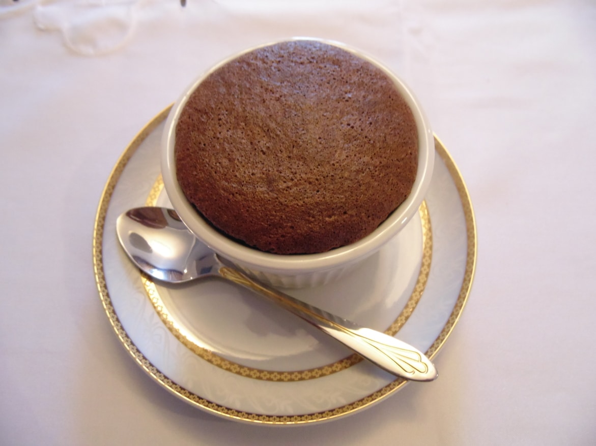 French chocolate souffle