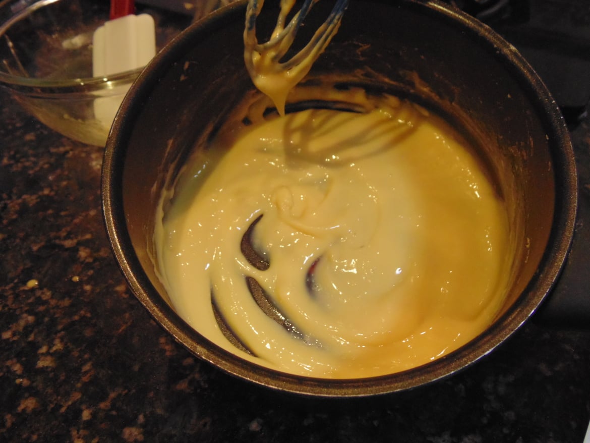 Preparing Pastry Cream