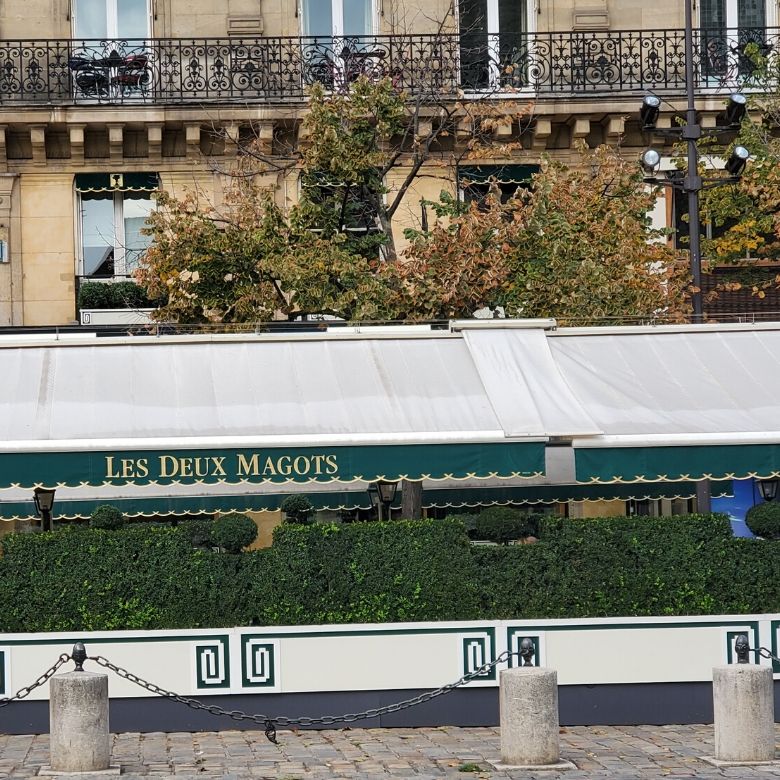 The Famous Les Deux Magots Restaurant