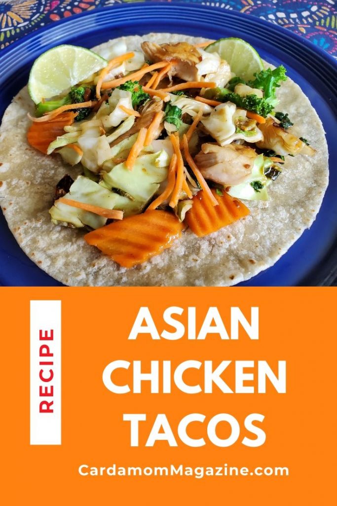 Asian Chicken Tacos