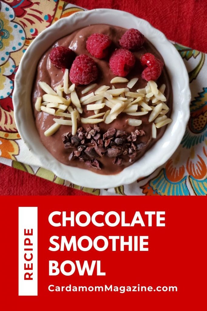 Chocolate Smoothie Bowl Pin