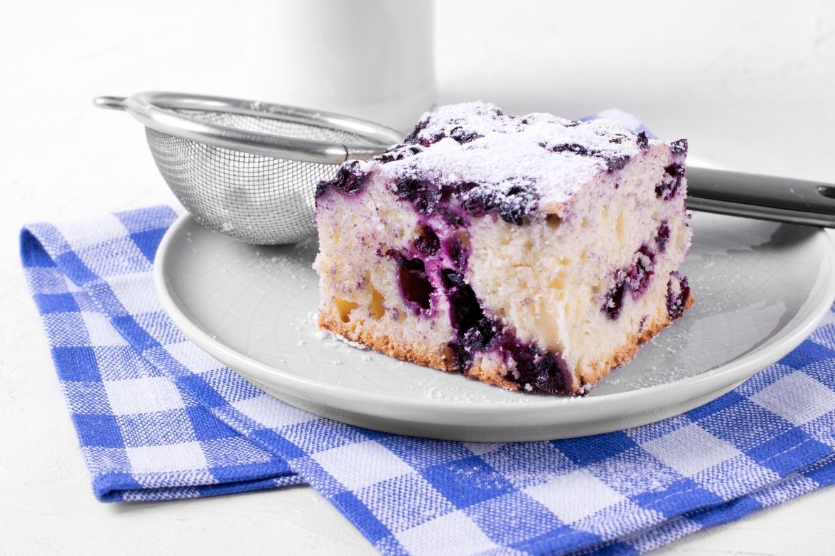 Finnish Blueberry Pie (Mustikkapiirakka)