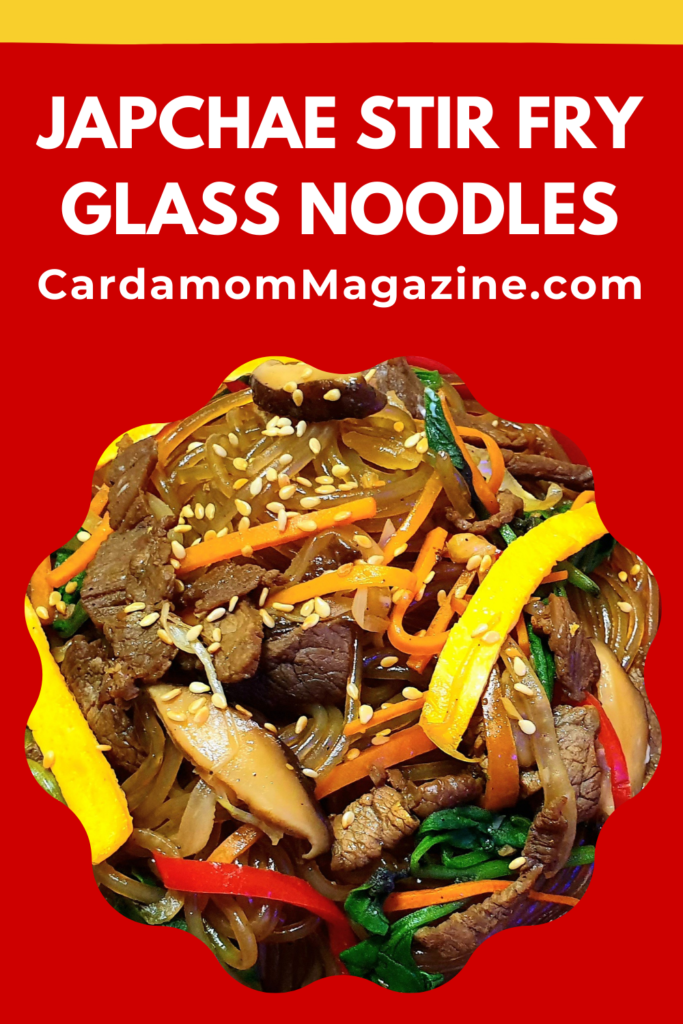 Stir Fry Glass Noodles Pin