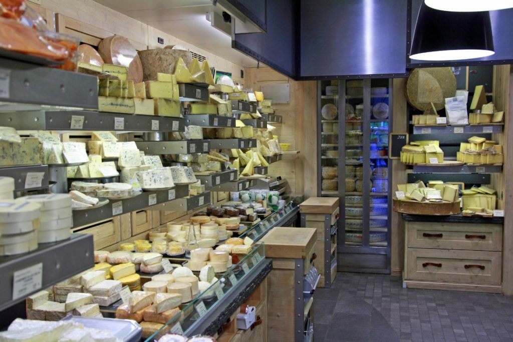 Paris cheese shop