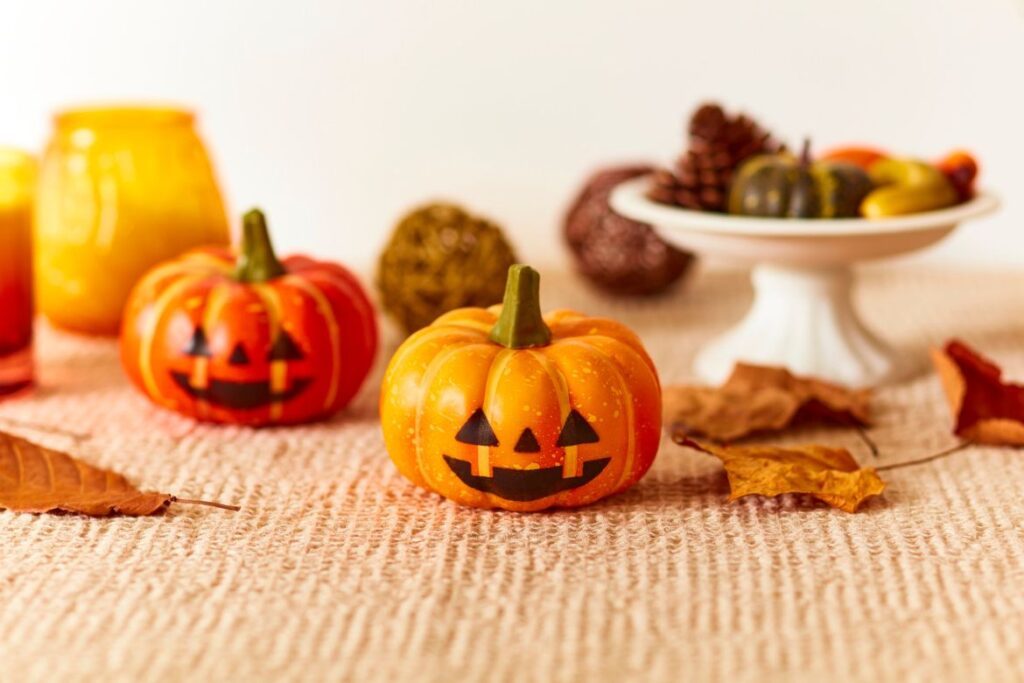 cute Halloween pumpkins